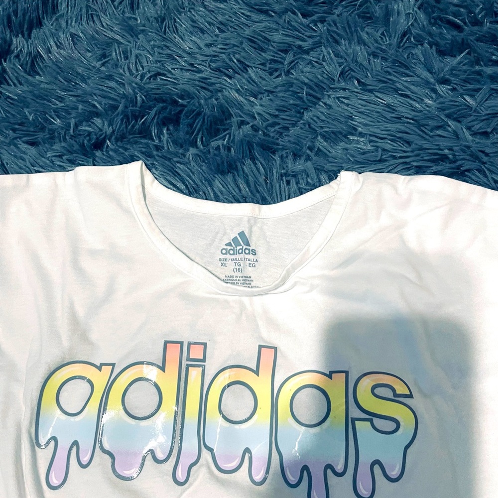 Girls Adidas short set